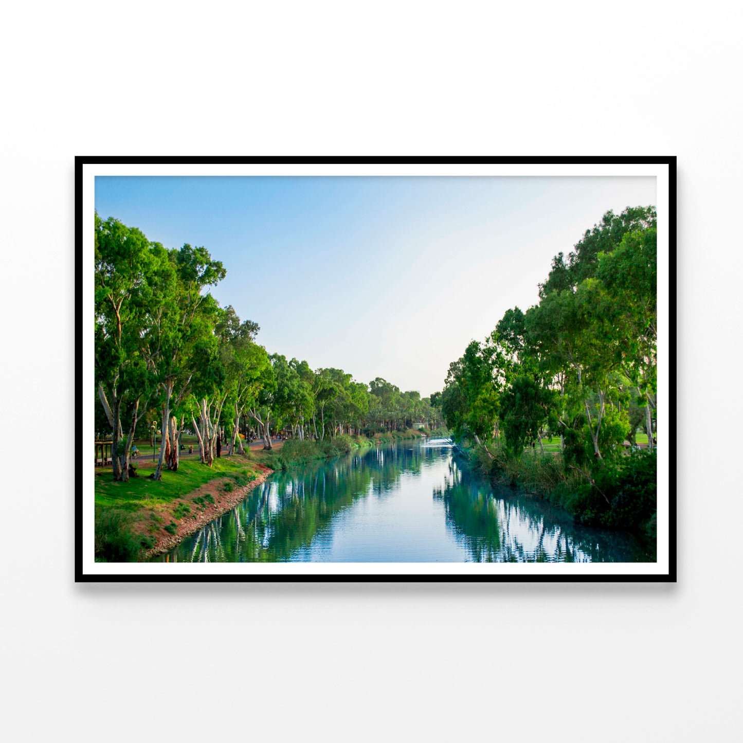 Lake Reflecting the Sky View Home Decor Premium Quality Poster Print Choose Your Sizes