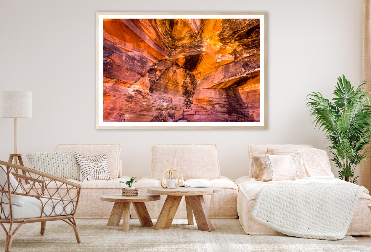 Amazing Arizona Sandstone Rock in Arizona Home Decor Premium Quality Poster Print Choose Your Sizes