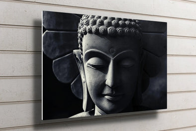 Buddha Statue Wall Art UV Direct Aluminum Print Australian Made Quality