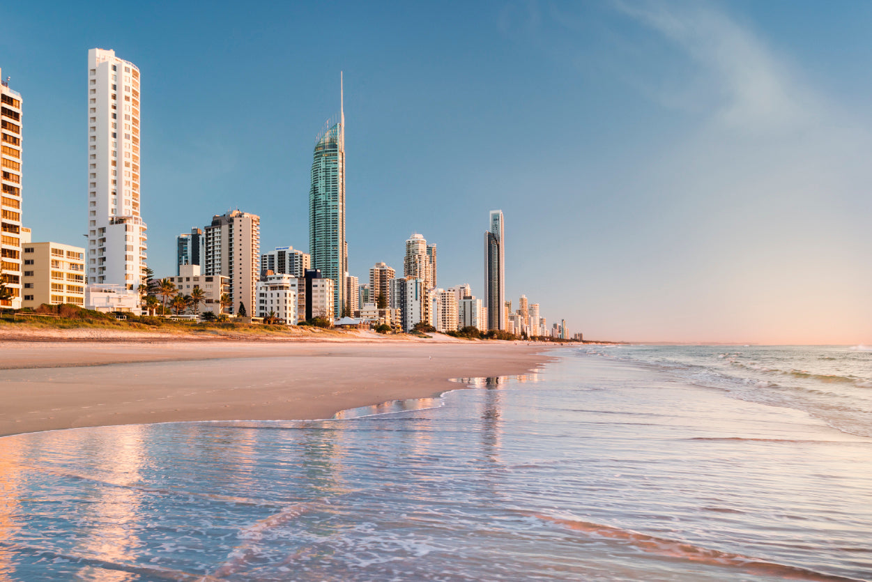 Shore of Mermaid Beach Australia Home Decor Premium Quality Poster Print Choose Your Sizes