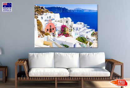 Aegean Sea Santorini Greece Print 100% Australian Made