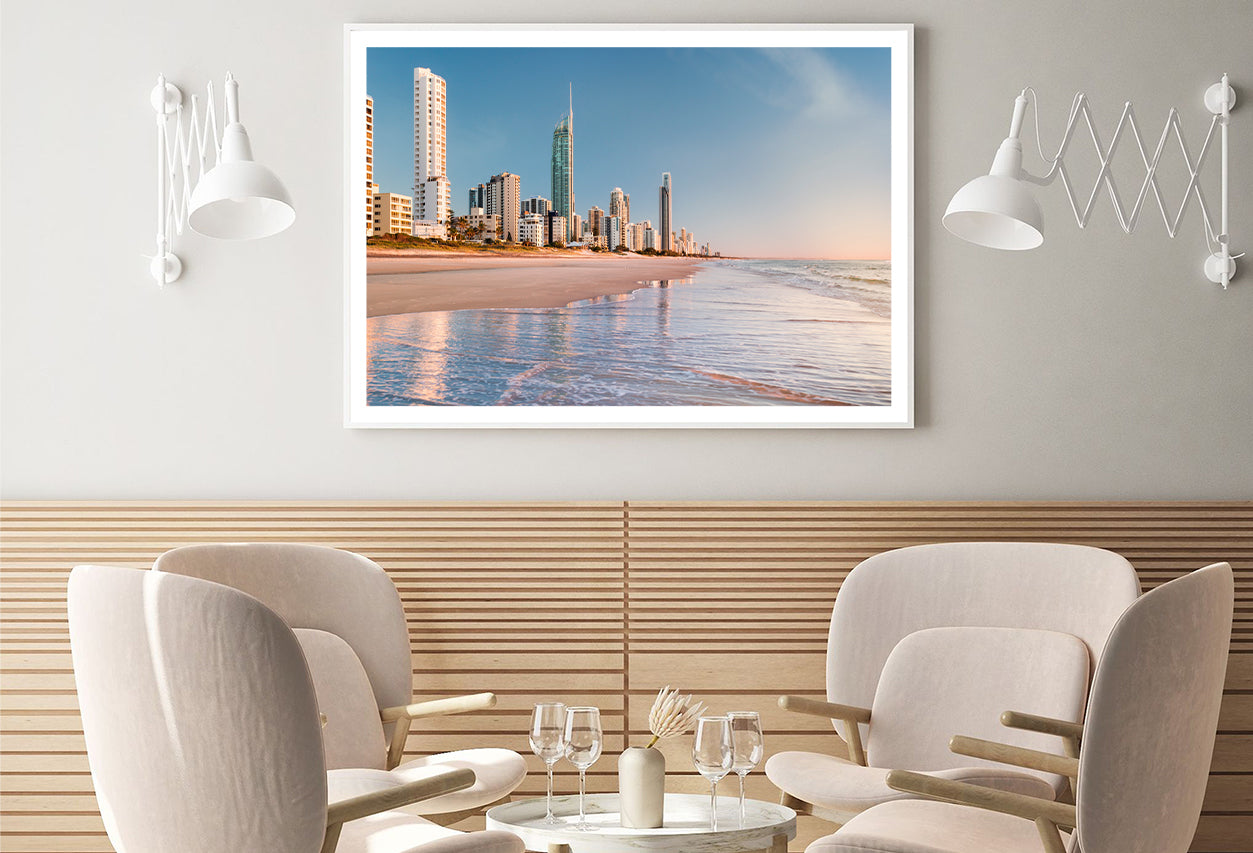 Shore of Mermaid Beach Australia Home Decor Premium Quality Poster Print Choose Your Sizes