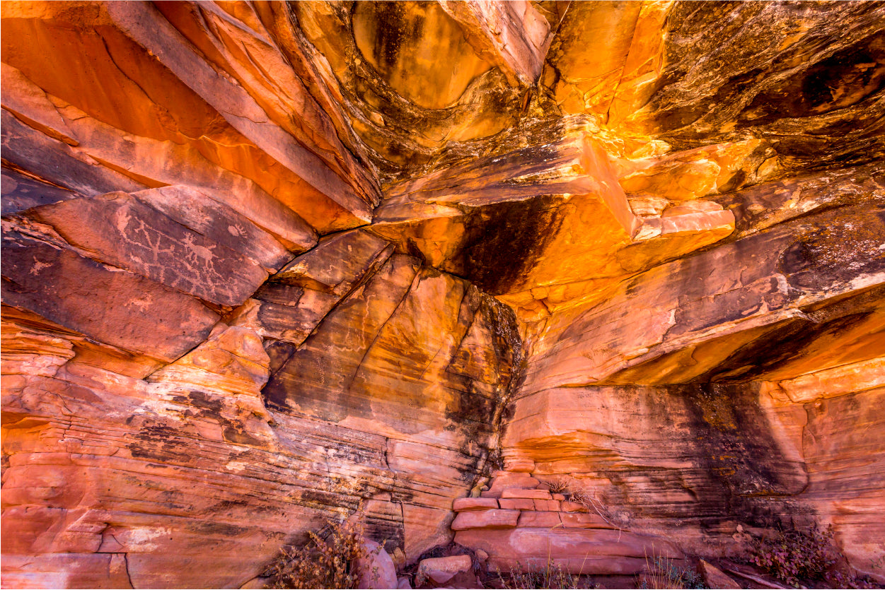 Amazing Arizona Sandstone Rock in Arizona Home Decor Premium Quality Poster Print Choose Your Sizes