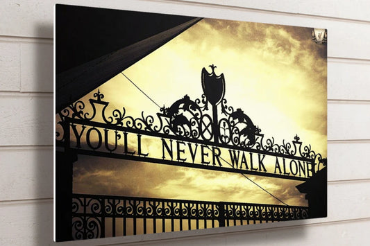 Liverpool Shankly Gates Anfield UV Direct Aluminum Print Australian Made Quality