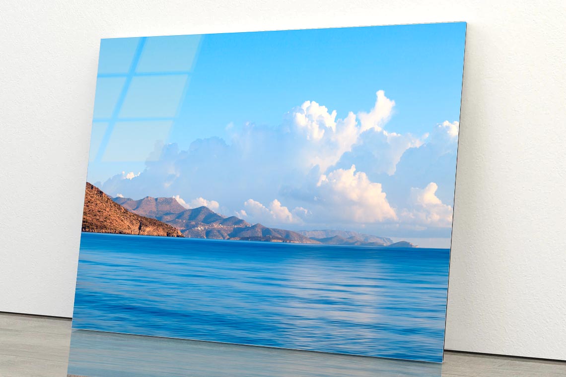 Landscapes of Crete Acrylic Glass Print Tempered Glass Wall Art 100% Made in Australia Ready to Hang