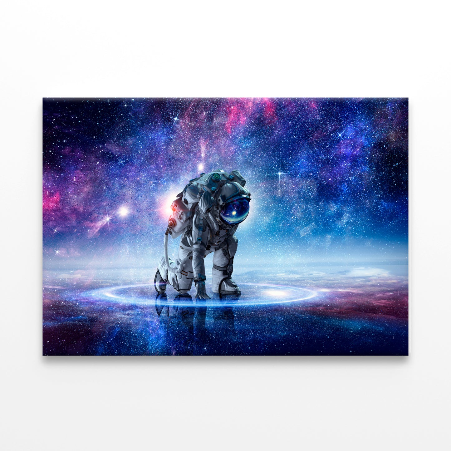 Astronaut Starting  Run  Wall Art Decor 100% Australian Made