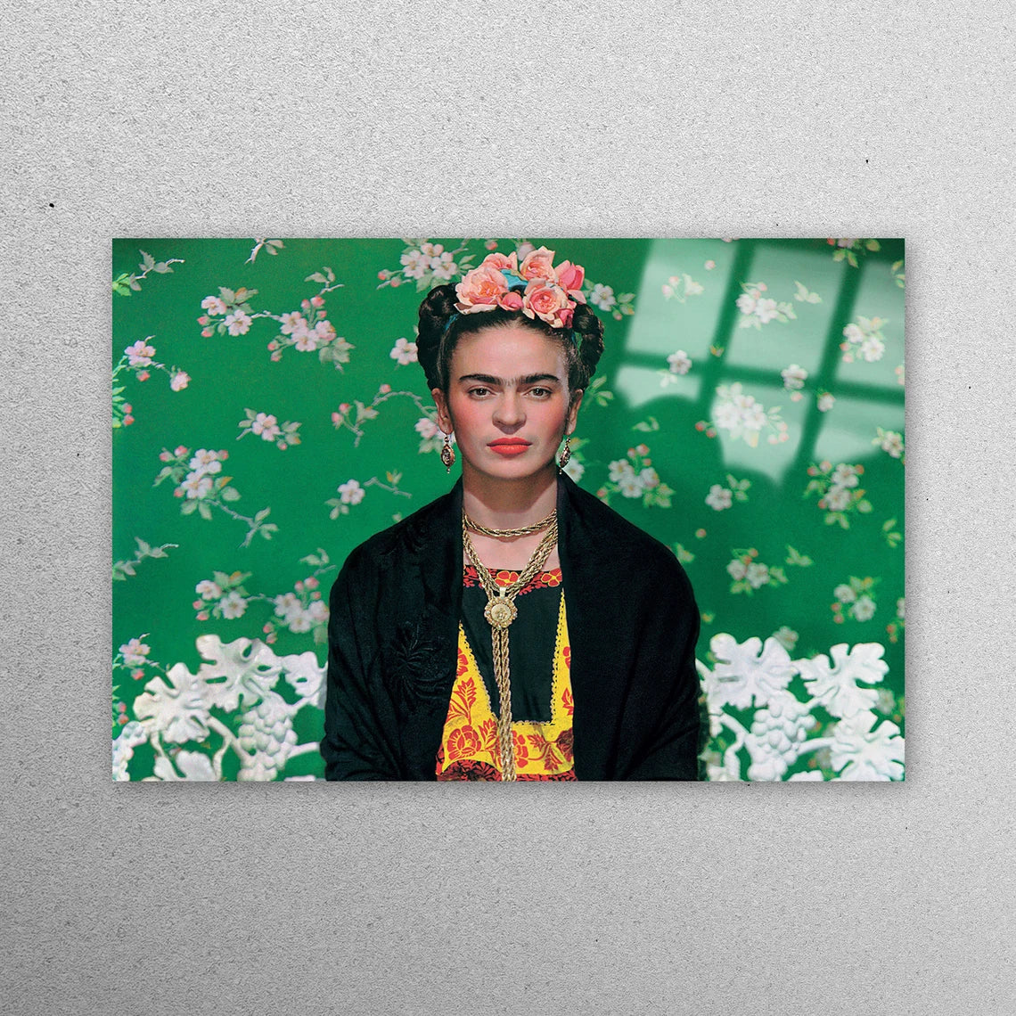 Frida Kahlo, Famous Acrylic Glass Print Tempered Glass Wall Art 100% Made in Australia Ready to Hang