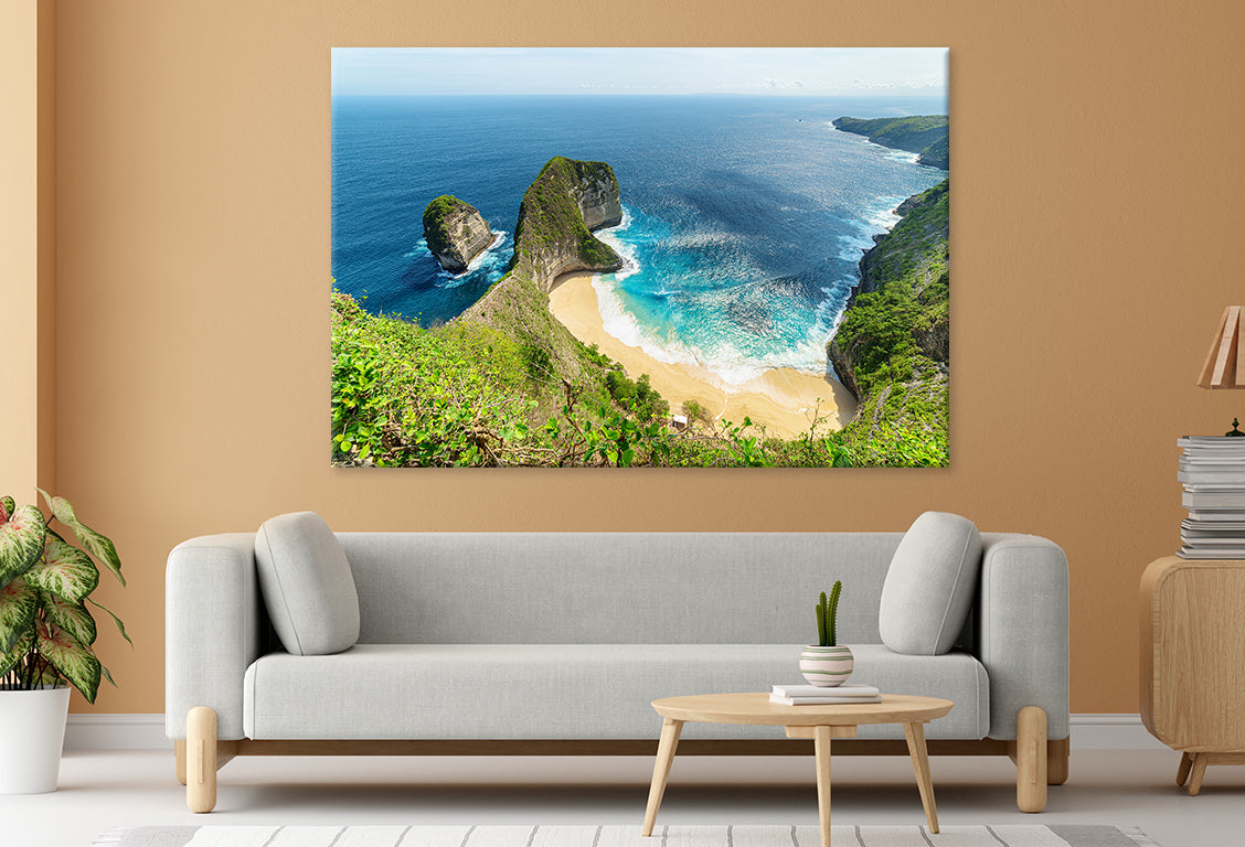 Kelingking Beach View, Nusa Penida  Wall Art Decor 100% Australian Made