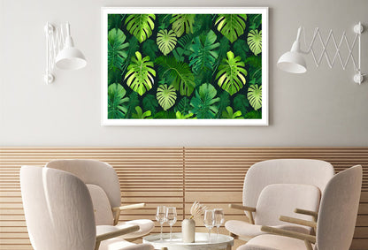 Green Leaves Feature Home Decor Premium Quality Poster Print Choose Your Sizes