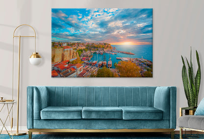 Kaleici Old Town Antalya Turkey Wall Art Decor 100% Australian Made