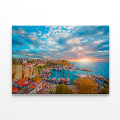 Kaleici Old Town Antalya Turkey Wall Art Decor 100% Australian Made