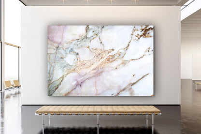 Beige Abstract Marble UV Direct Aluminum Print Australian Made Quality