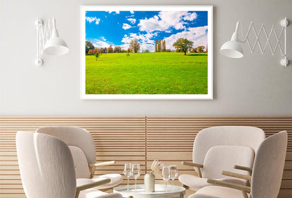 Green Field and Blue Sky Home Decor Premium Quality Poster Print Choose Your Sizes