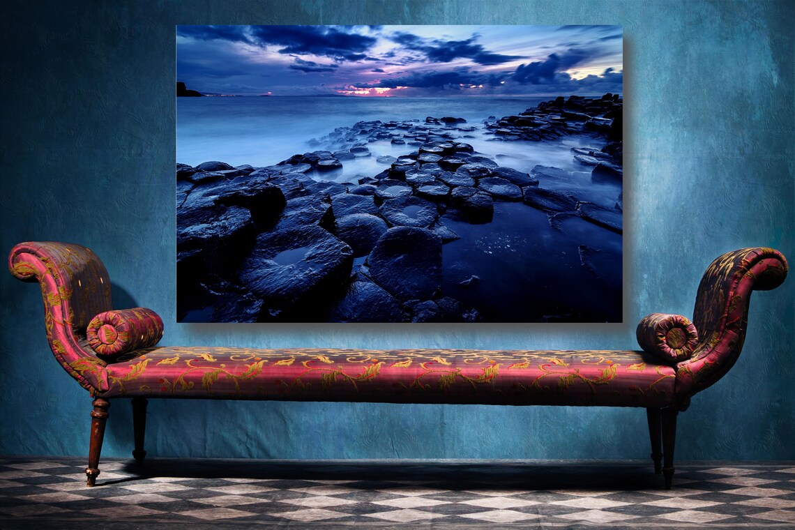 Giant's Causeway Ireland UV Direct Aluminum Print Australian Made Quality