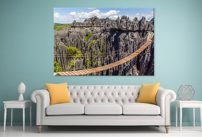 Madagascar Tsingy de Bemaraha Wall Art Decor 100% Australian Made