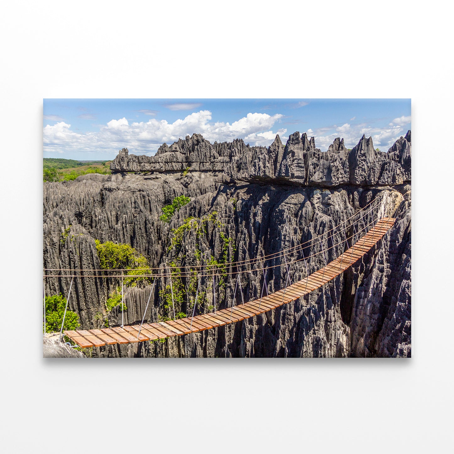 Madagascar Tsingy de Bemaraha Wall Art Decor 100% Australian Made