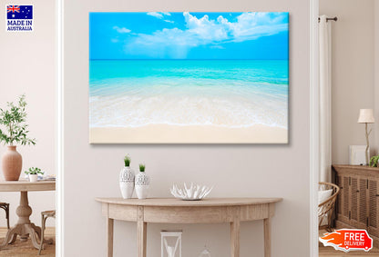 Beautiful White Beach of Southern Thailand Wall Art Decor 100% Australian Made