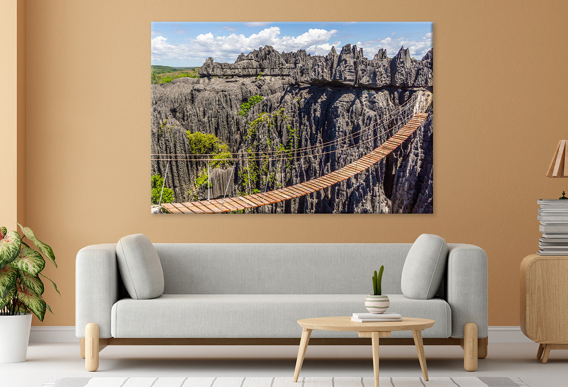 Madagascar Tsingy de Bemaraha Wall Art Decor 100% Australian Made