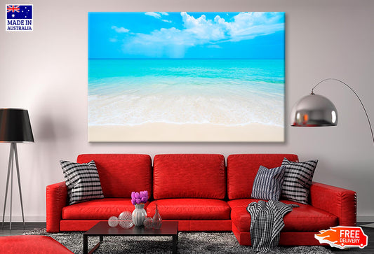 Beautiful White Beach of Southern Thailand Wall Art Decor 100% Australian Made