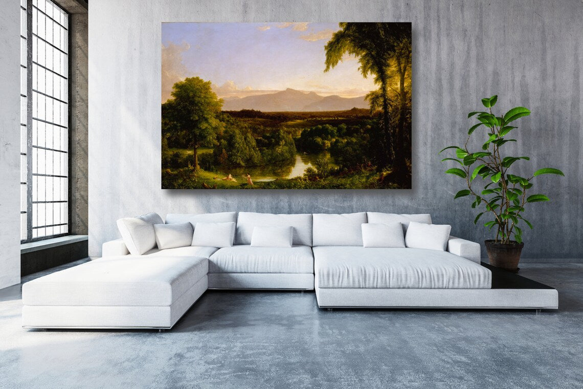 Thomas Cole, View On The Catskill UV Direct Aluminum Print Australian Made Quality