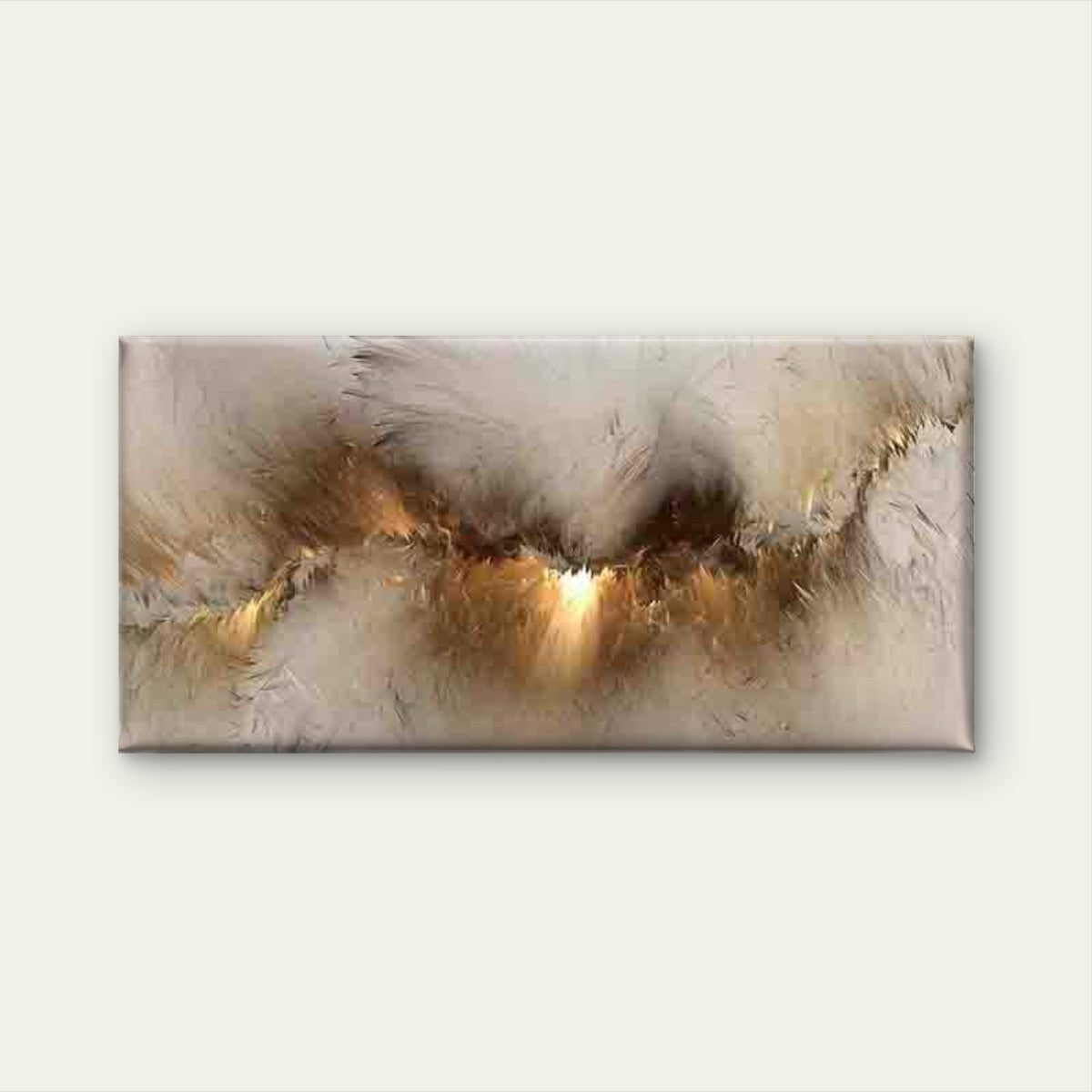 Spectacular Thunder Clouds Wall Art Canvas Office Home Room Framed 120x60cm