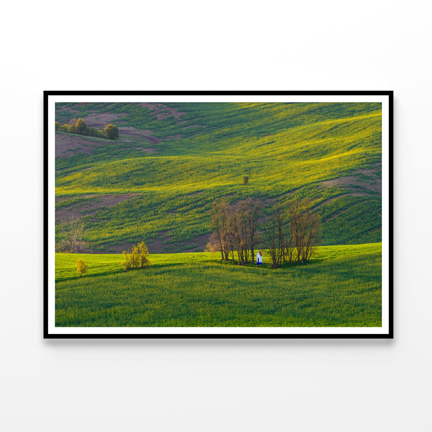 Person Sitting In a Meadow Home Decor Premium Quality Poster Print Choose Your Sizes