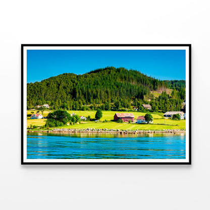 Beautiful Scenery at the Ferry Crossing Home Decor Premium Quality Poster Print Choose Your Sizes