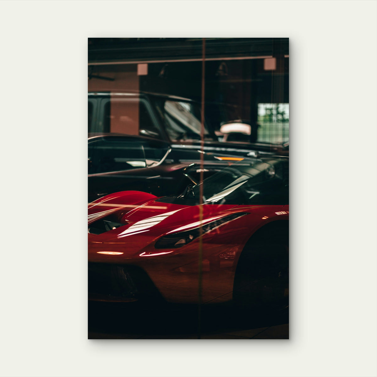 Ferrari LaFerrari 40x60cm Metal Print Ready to Hang