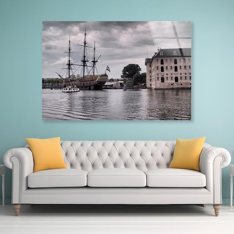 Amsterdam Acrylic Glass Print Tempered Glass Wall Art 100% Made in Australia Ready to Hang