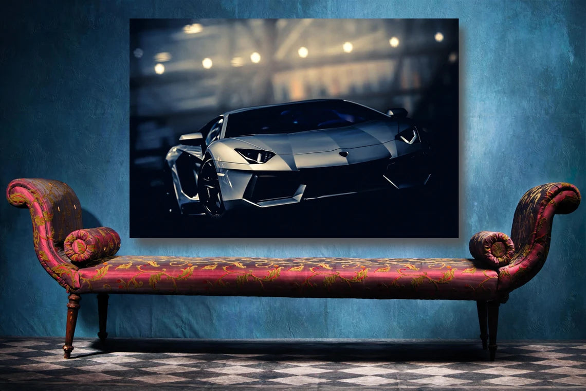 Lamborghini Supercar Wall Art UV Direct Aluminum Print Australian Made Quality