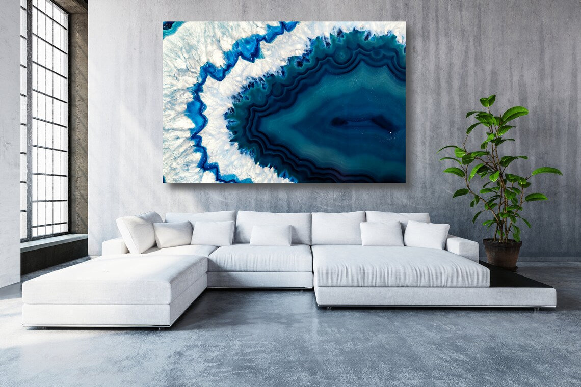 Abstract Art Marble Acrylic Glass Print Tempered Glass Wall Art 100% Made in Australia Ready to Hang