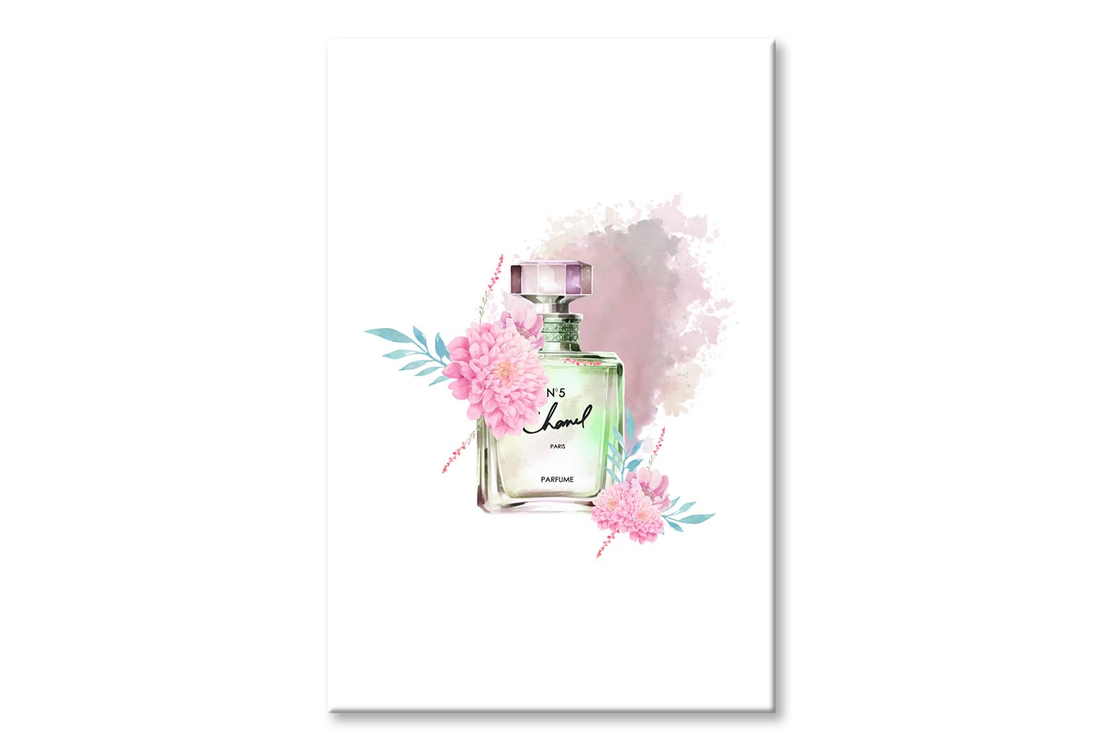 Luxury Perfume Wall Art Limited Edition High Quality Print Stretched Canvas None