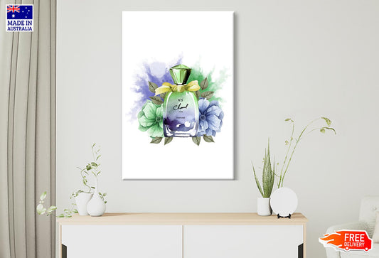 Light Green Perfume Wall Art Limited Edition High Quality Print