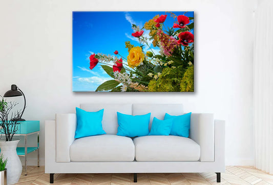 Bella Home Flower Bloom in The Garden 90x60cm Print 100% Australian Made