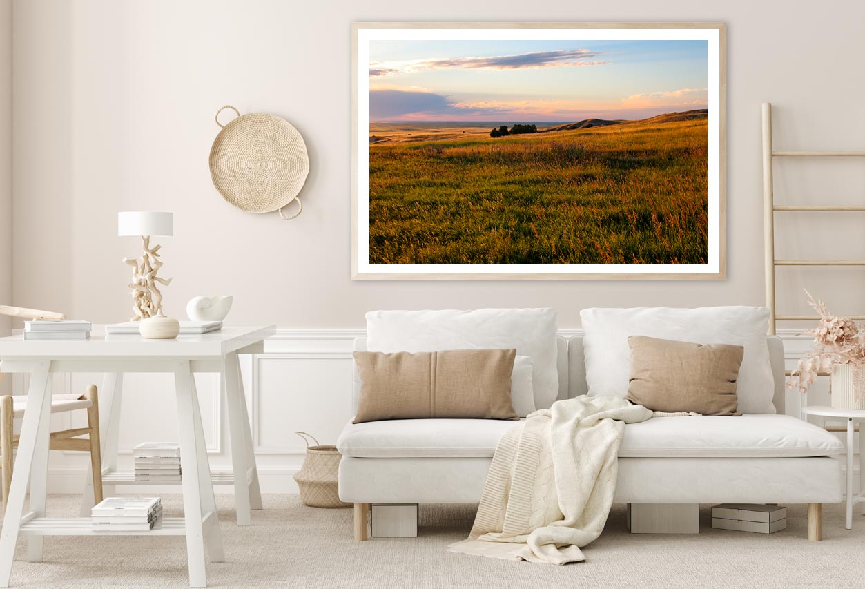 Sunset in South Dakota Home Decor Premium Quality Poster Print Choose Your Sizes