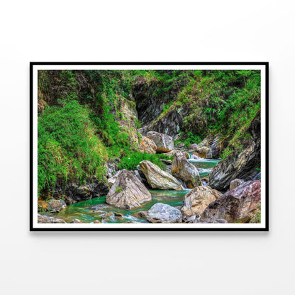 River Canyon in Taroko National Park Hualien Taiwan Home Decor Premium Quality Poster Print Choose Your Sizes