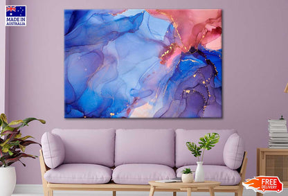 Natural Luxury Abstract Fluid Art Painting Print 100% Australian Made