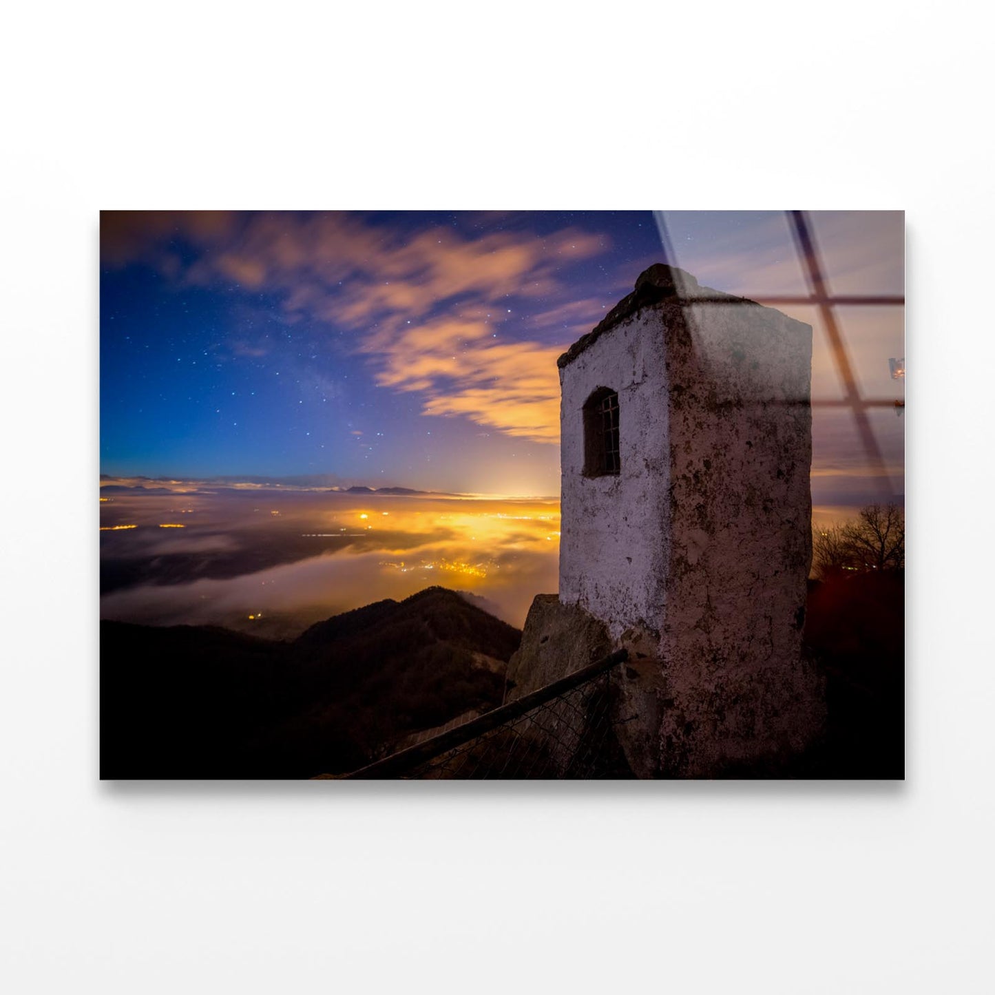 Sunset View of Bellmunt Viewpoint Spain Acrylic Glass Print Tempered Glass Wall Art 100% Made in Australia Ready to Hang