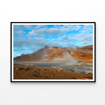 Hverir in Iceland Home Decor Premium Quality Poster Print Choose Your Sizes