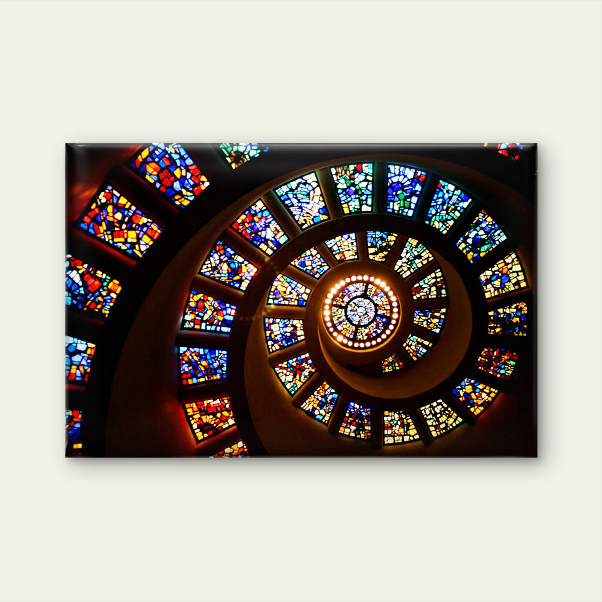Glory Hole Stained Glass Wall Art Decor 100% Australian Made