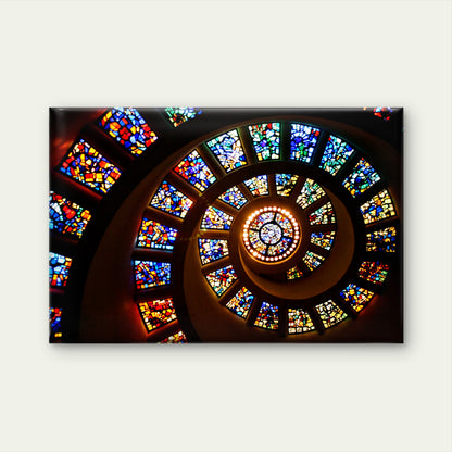 Glory Hole Stained Glass Wall Art Decor 100% Australian Made