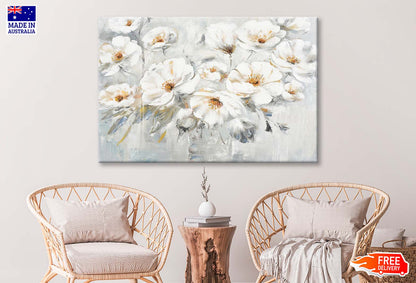 A Blooming Flower, Painting Wall Art Limited Edition High Quality Print