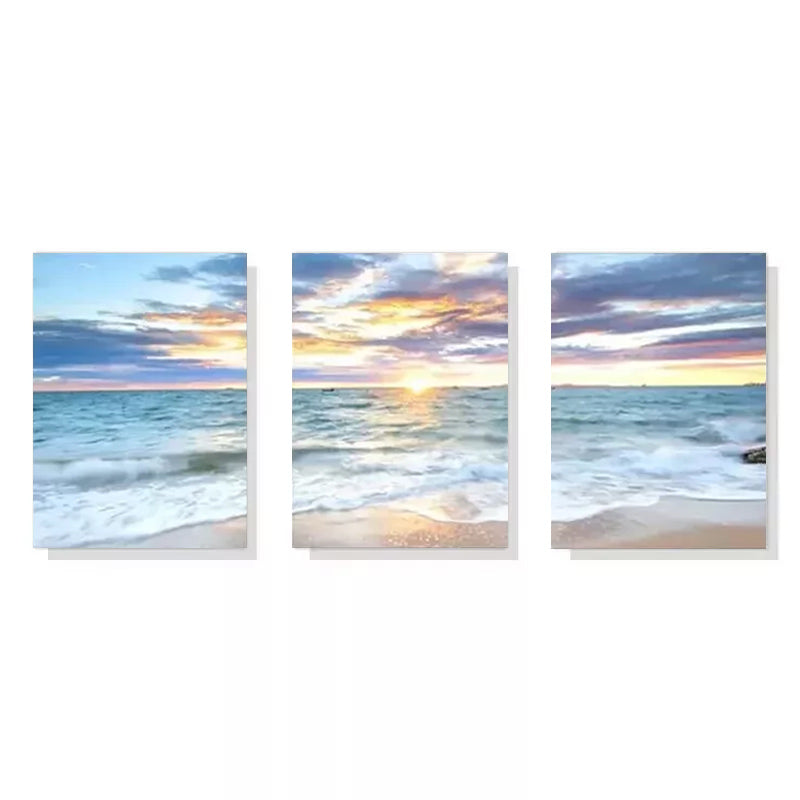 3pcs  Splash Simple Style Art Glass Bottles  Wall Art Set Canvas Framed 50x70cm - High Quality Print 100% Australian Made Wall Canvas Ready to Hang