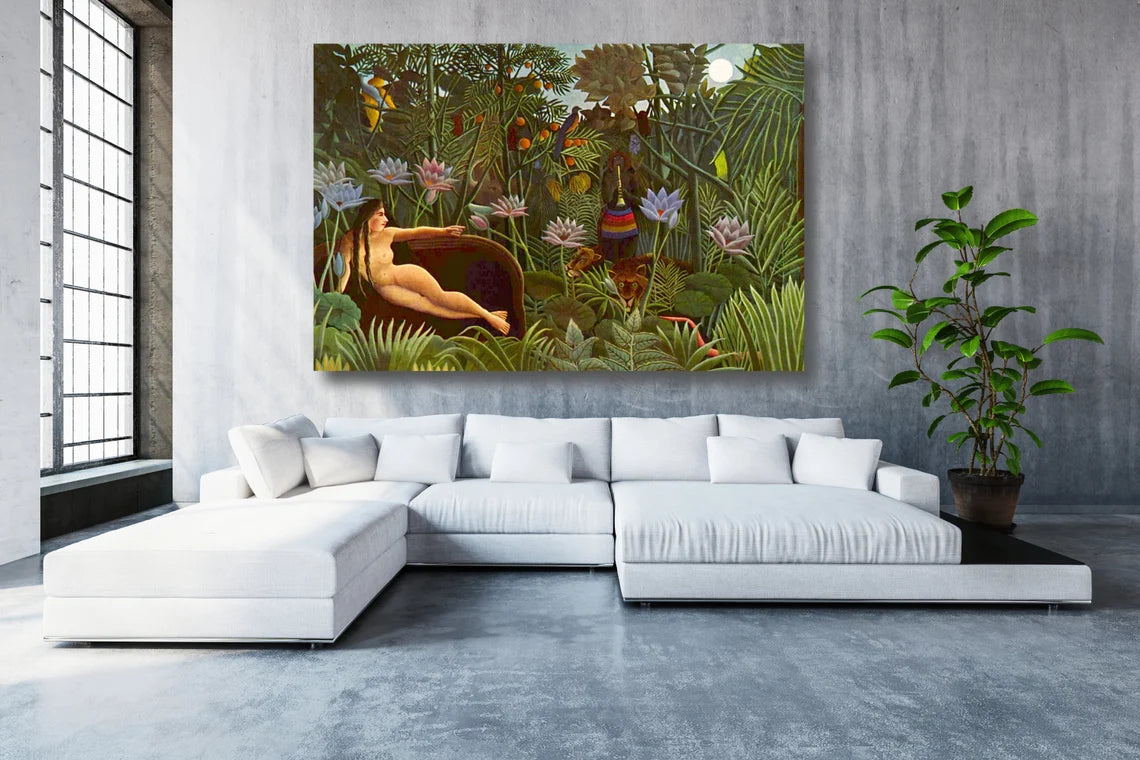 Henri Rousseau, The Dream UV Direct Aluminum Print Australian Made Quality