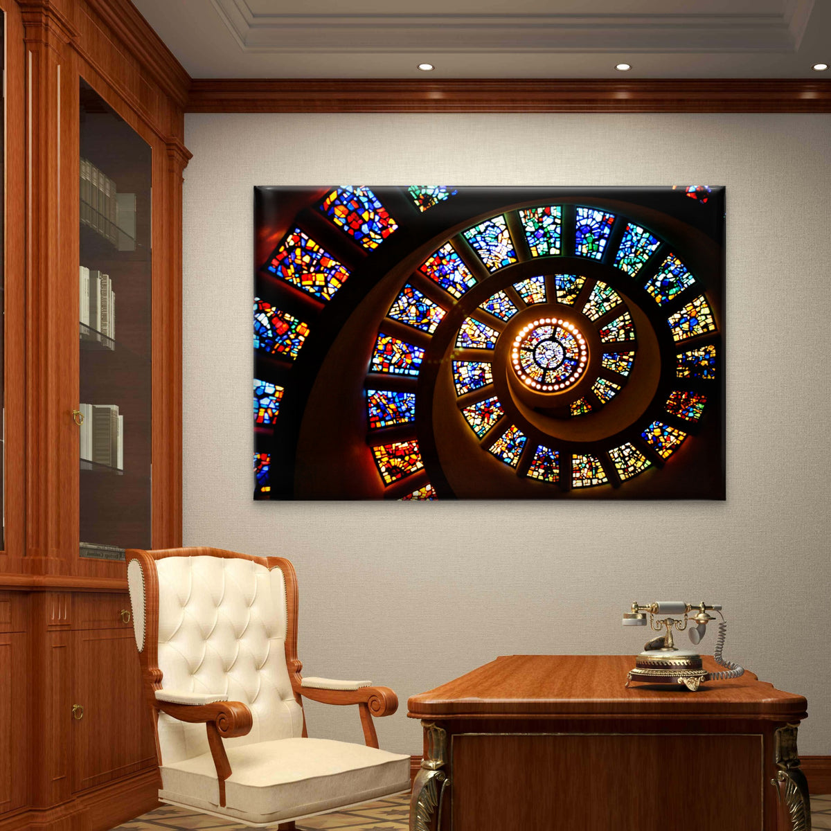 Glory Hole Stained Glass Wall Art Decor 100% Australian Made