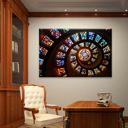 Glory Hole Stained Glass Wall Art Decor 100% Australian Made