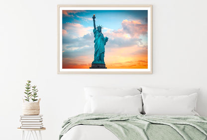 Statue Of Liberty In New York, USA Home Decor Premium Quality Poster Print Choose Your Sizes