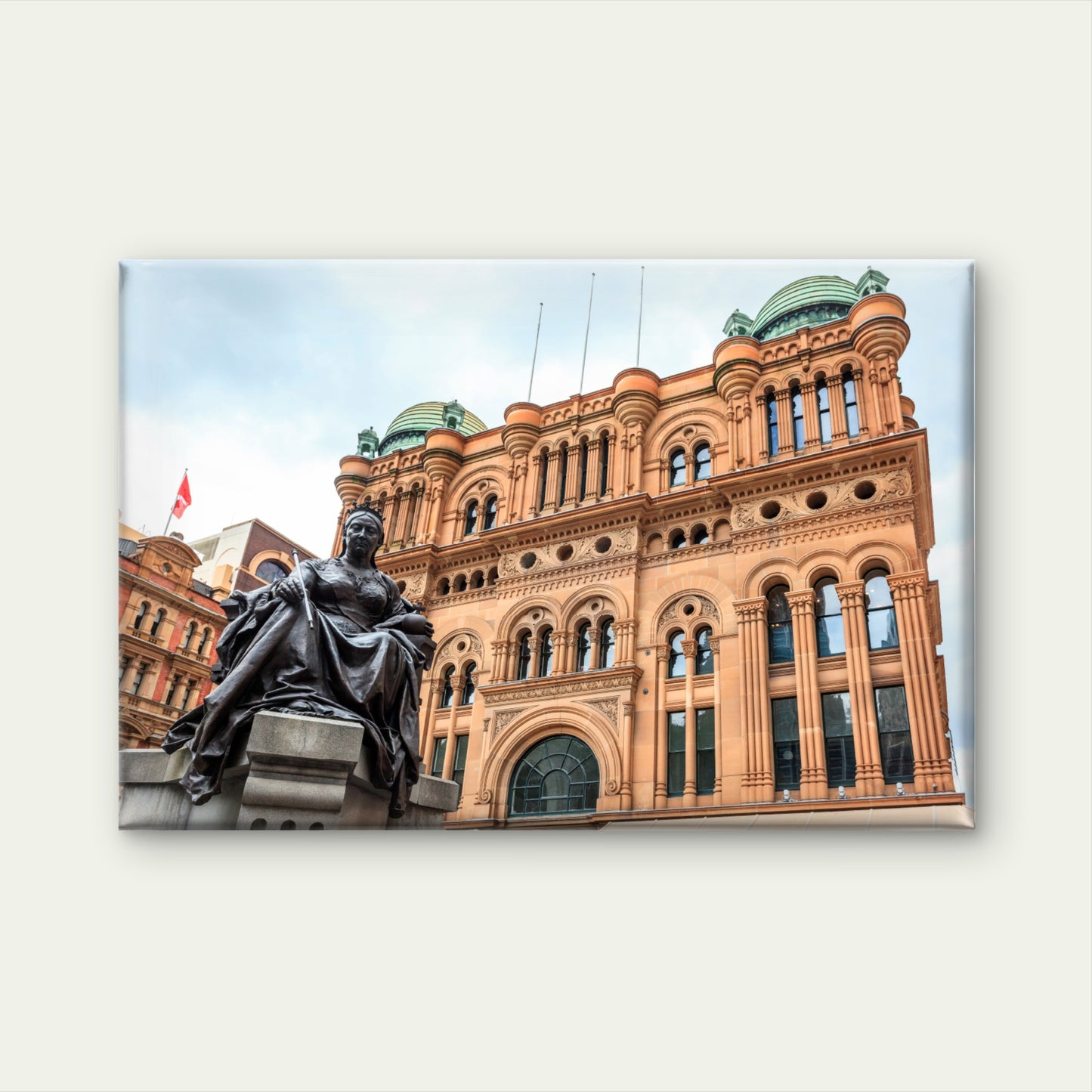 Queen Victoria Statue Gallery Entrance Sydney Australia Wall Art Decor 100% Australian Made