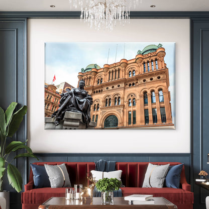Queen Victoria Statue Gallery Entrance Sydney Australia Wall Art Decor 100% Australian Made