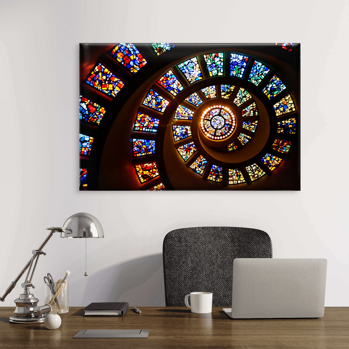 Glory Hole Stained Glass Wall Art Decor 100% Australian Made